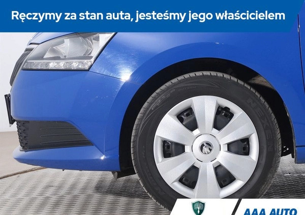 Skoda Fabia cena 34000 przebieg: 131614, rok produkcji 2018 z Kąty Wrocławskie małe 211